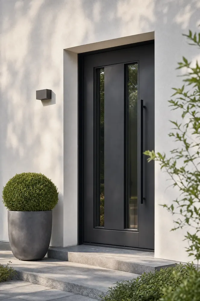 Haustür aus Aluminium